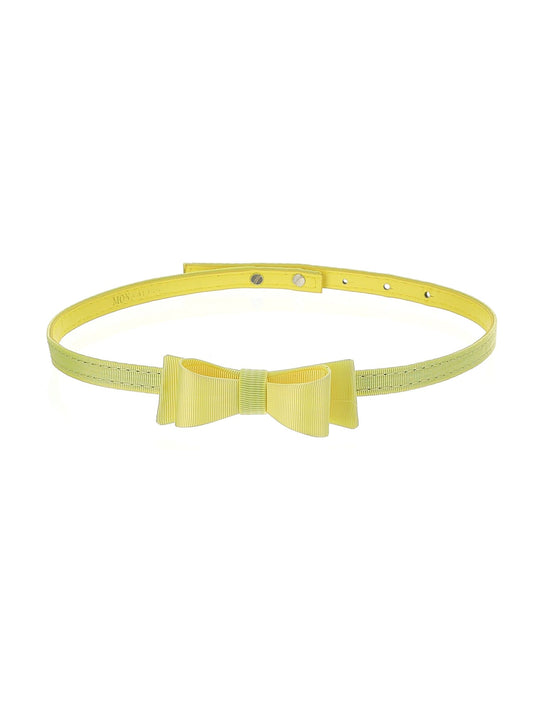 Belt with bow