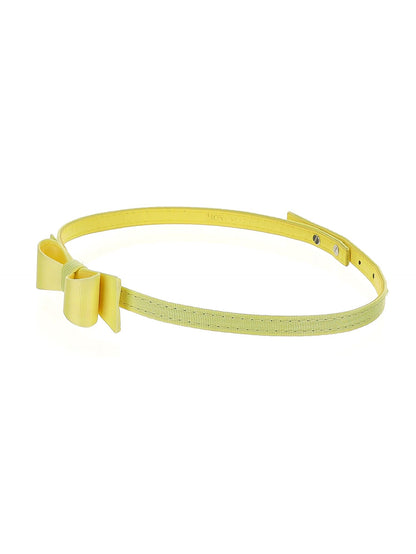 Belt with bow