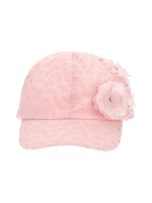 Lace visor cap