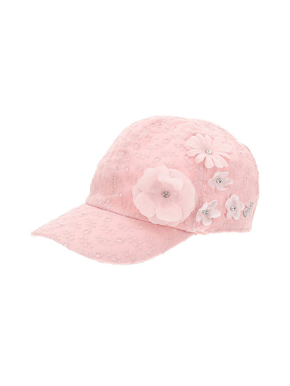 Lace visor cap