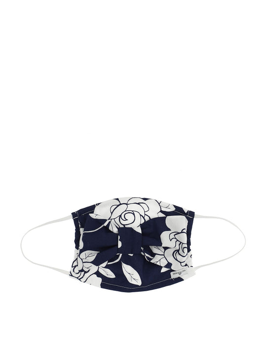 Mask with bow, roses