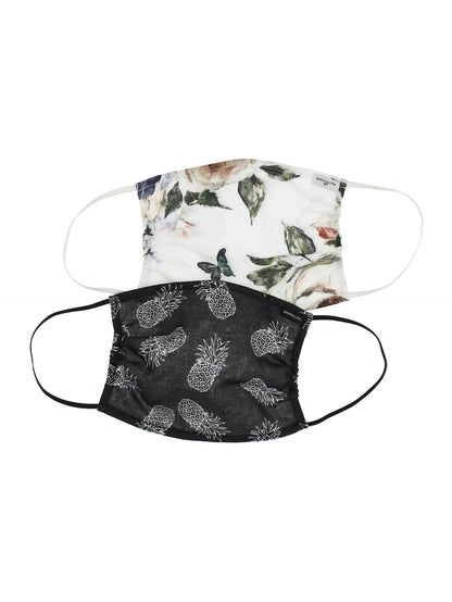Pair of patterned masks
