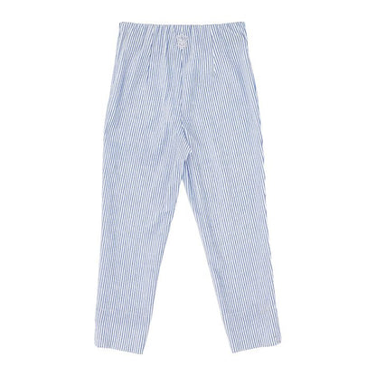 Striped stretch trousers