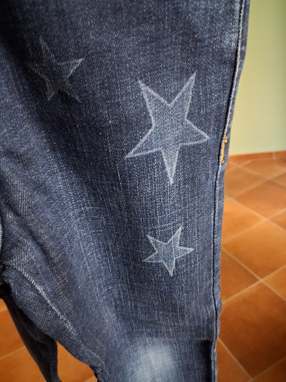 Jeans w/stars & sequins