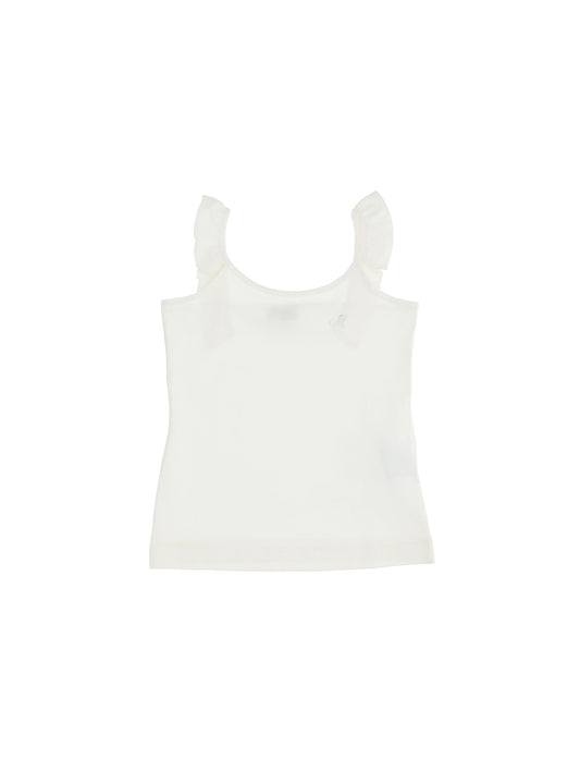 Tank top with rhinestones