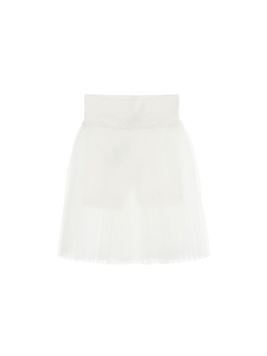 Long tulle skirt