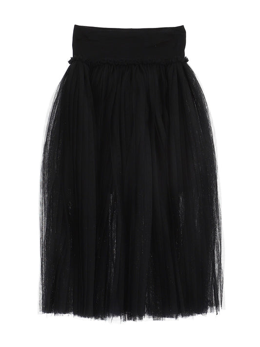Long tulle skirt