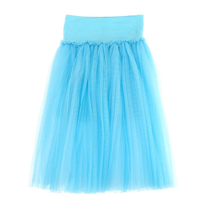 Long tulle skirt