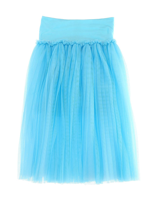 Long tulle skirt