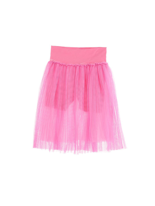 Long tulle skirt