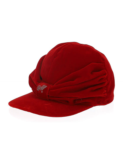 Velvet baseball hat
