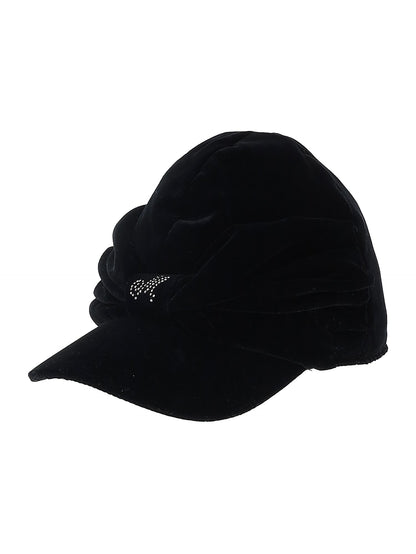 Velvet baseball hat