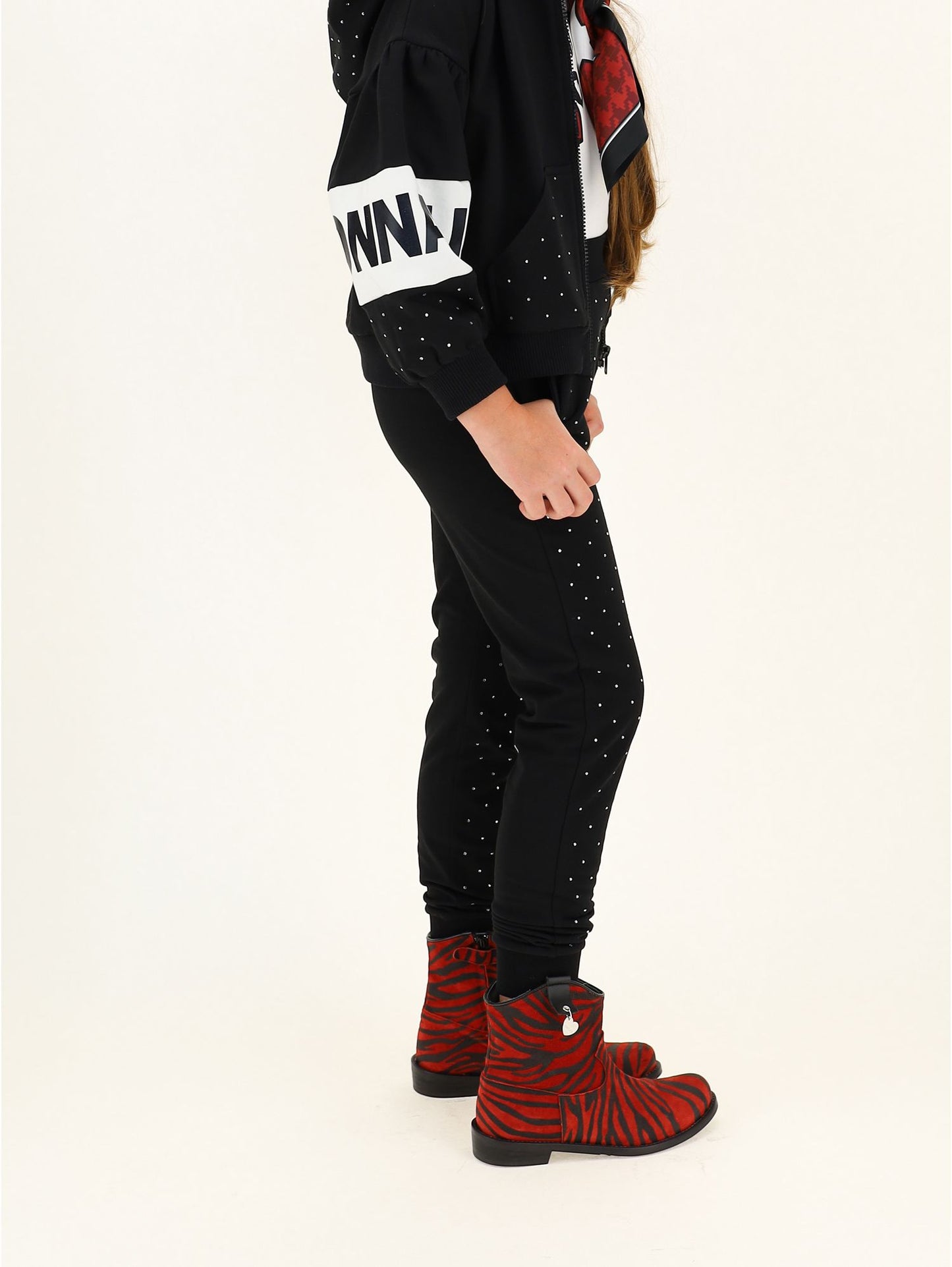 Rhinestone sweatpants