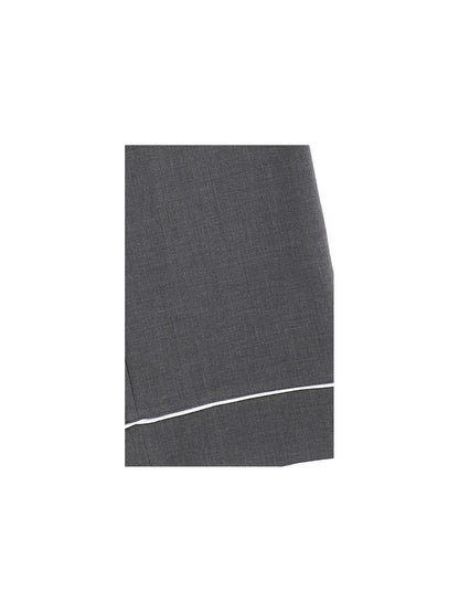 Crepe palazzo trousers