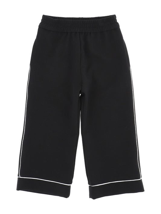Crepe palazzo trousers