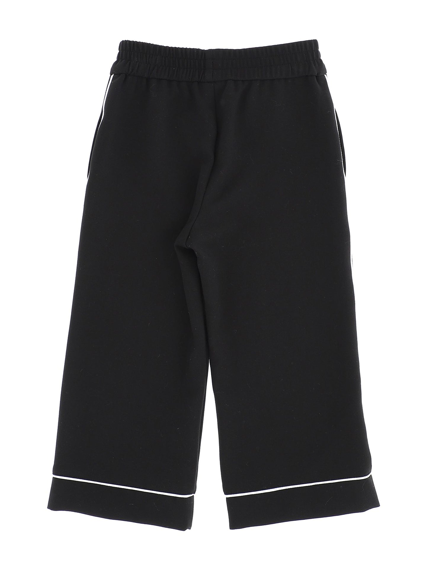 Crepe palazzo trousers