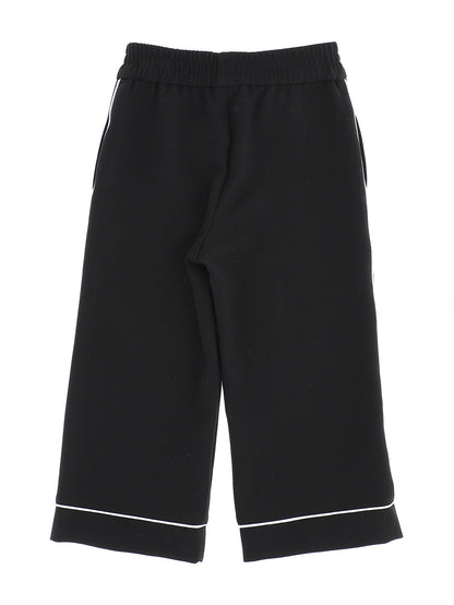 Crepe palazzo trousers