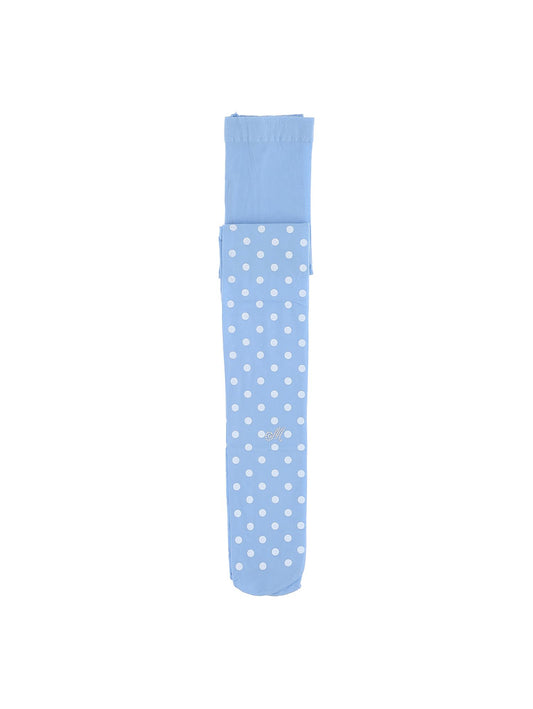 Stretch polka dot tights