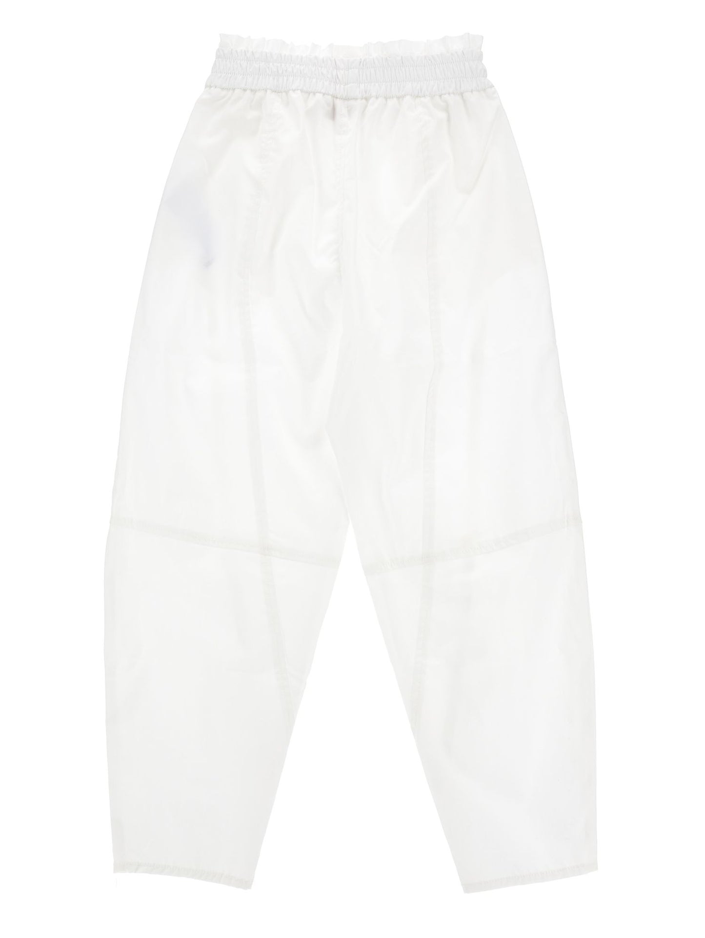 Poplin mum trousers