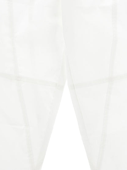 Poplin mum trousers