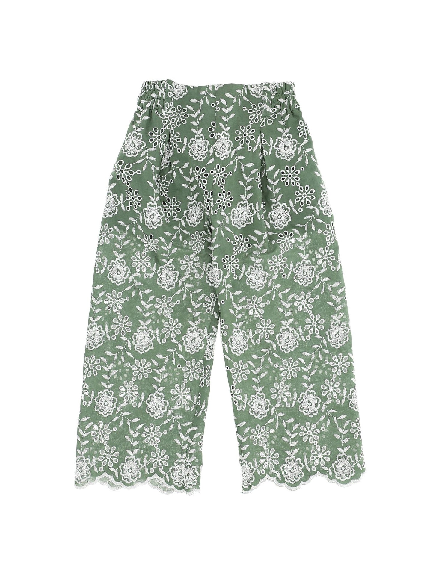 Sangallo floral palazzo trousers