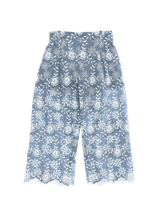 Sangallo floral palazzo trousers