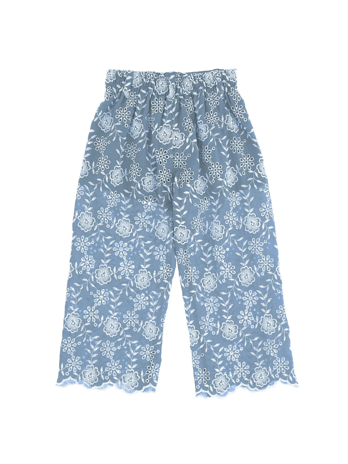 Sangallo floral palazzo trousers