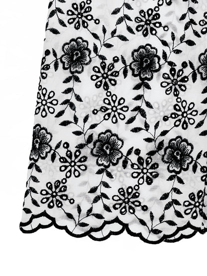 Sangallo floral palazzo trousers