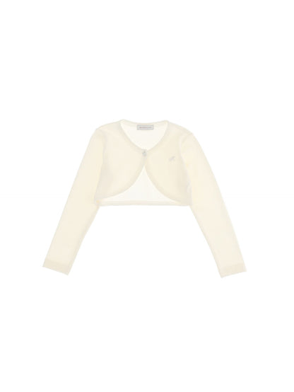 Shaved crepe shrug