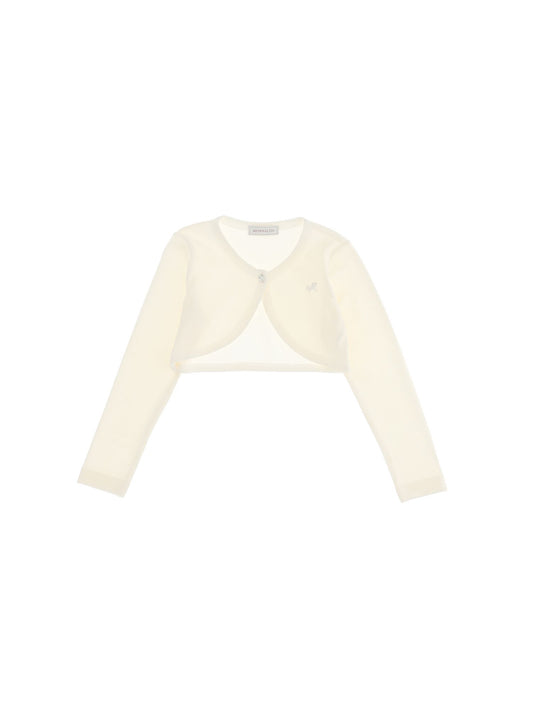 Shaved crepe shrug