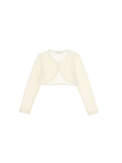 Shaved crepe shrug