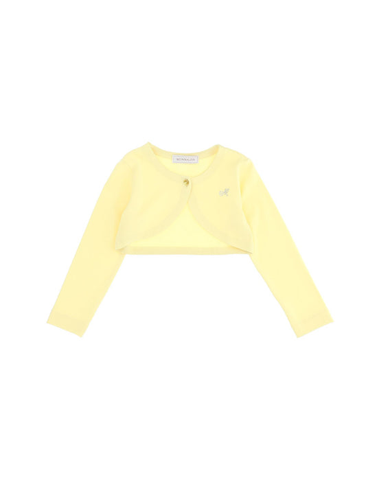 Shaved crepe shrug