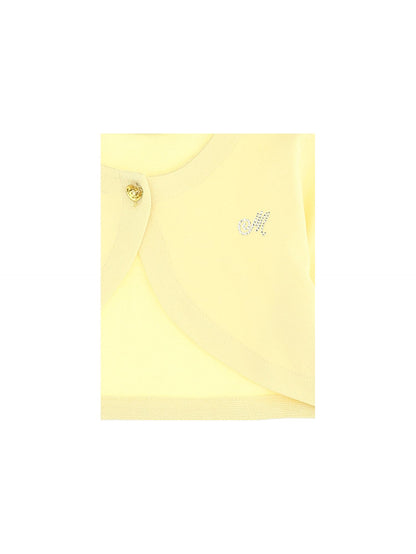Shaved crepe shrug