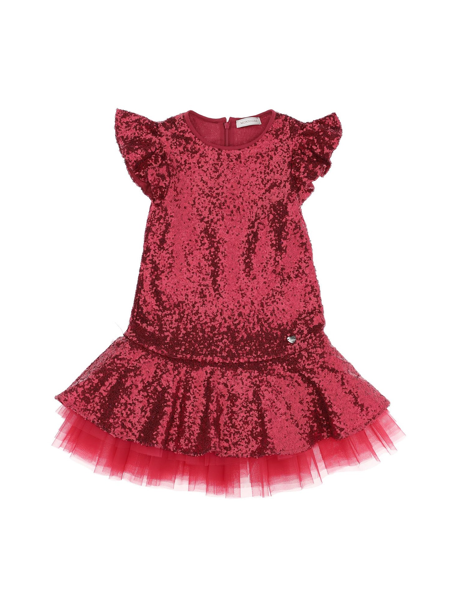 Abito tulle e paillettes