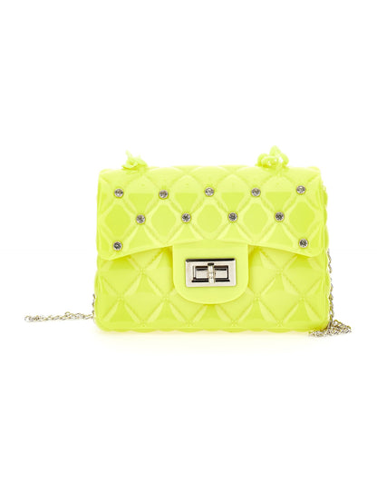 PVC rhinestone bag