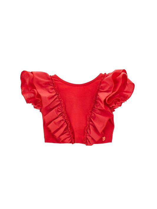 Lightweight poplin top