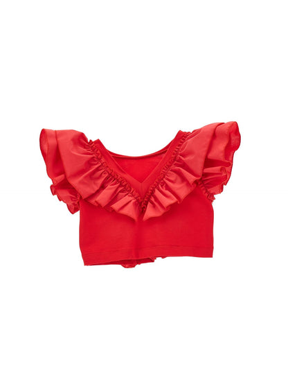 Lightweight poplin top