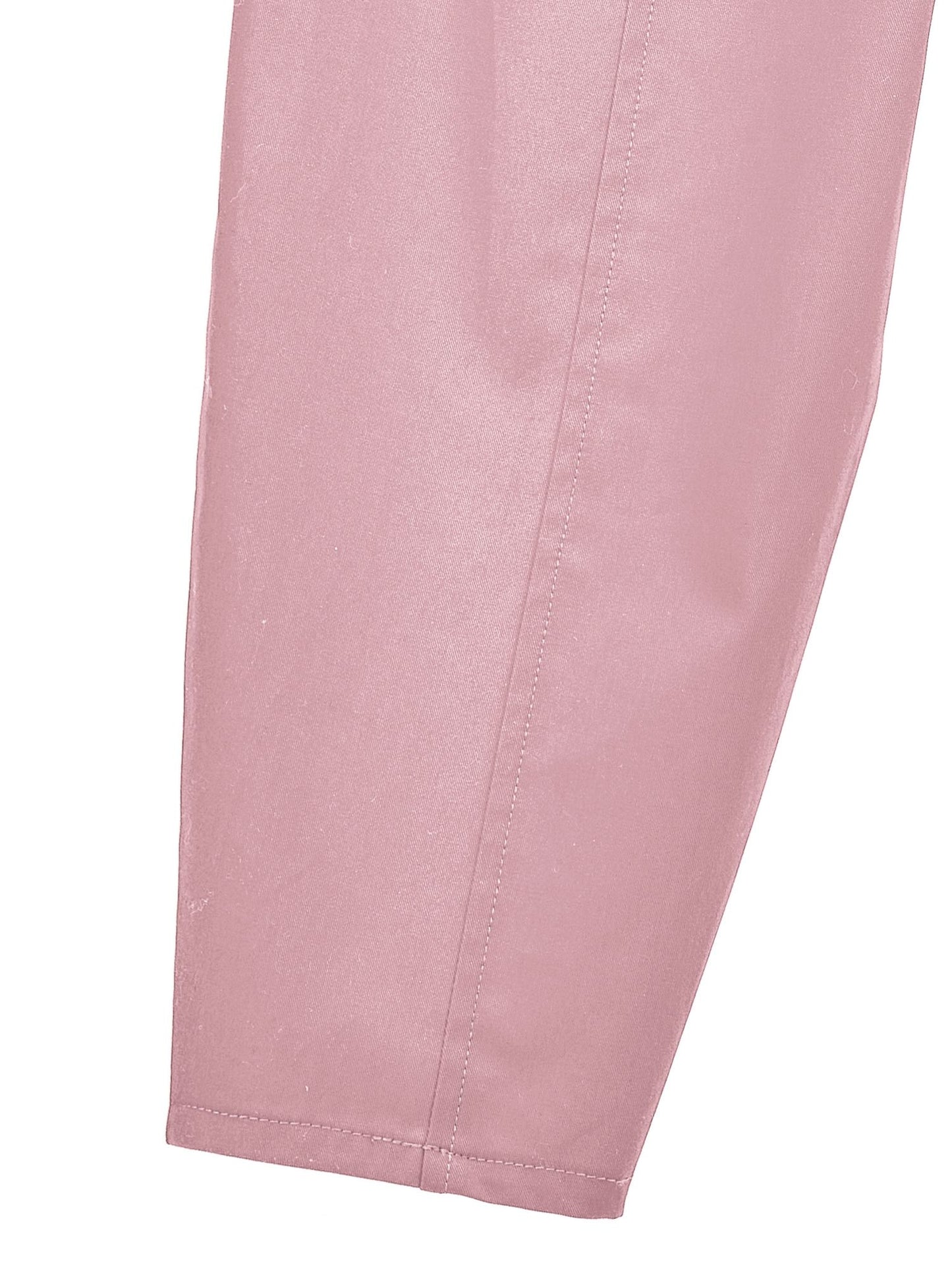 Long balloon gabardine trousers