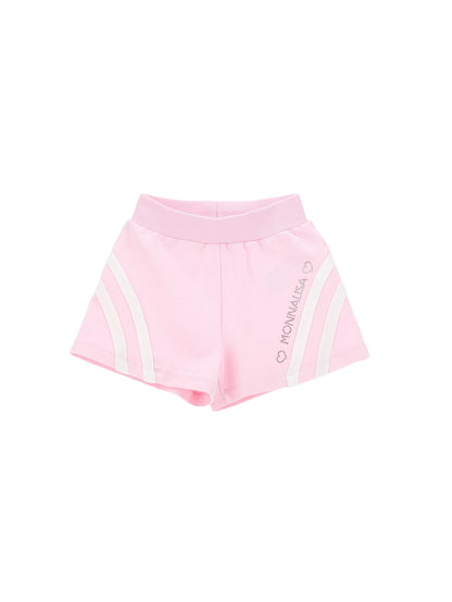Stretch sweatshirt shorts