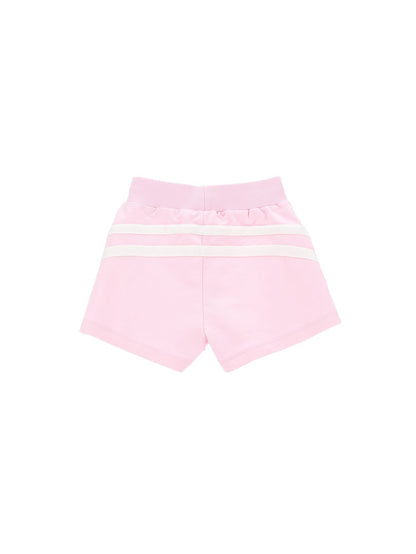 Stretch sweatshirt shorts