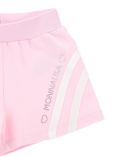 Stretch sweatshirt shorts