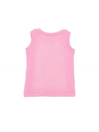 Ribbed viscose tank top