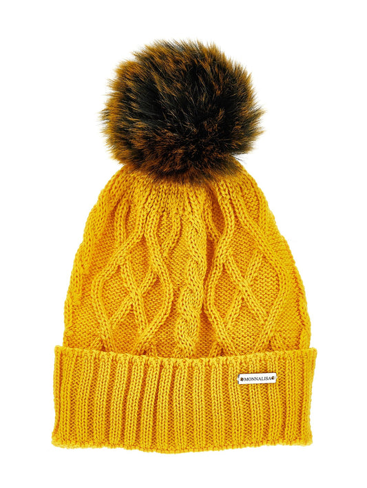 Jacquard wool hat