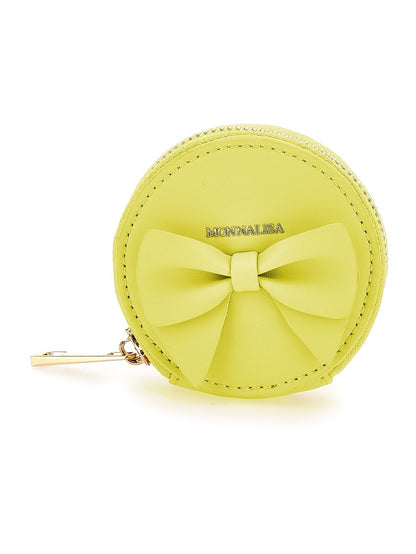 Bracelet purse in regenerated leather