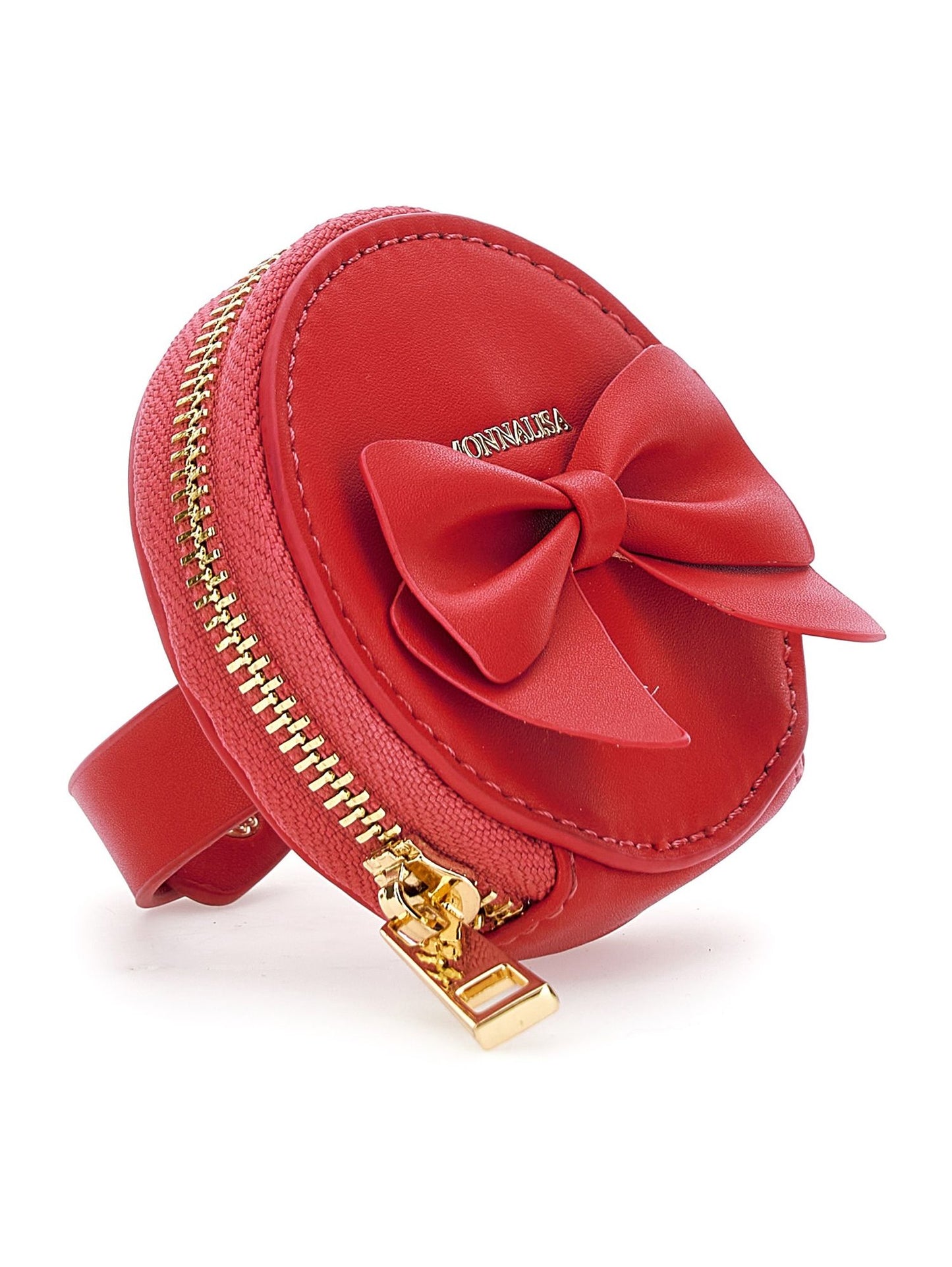 Bracelet purse in regenerated leather