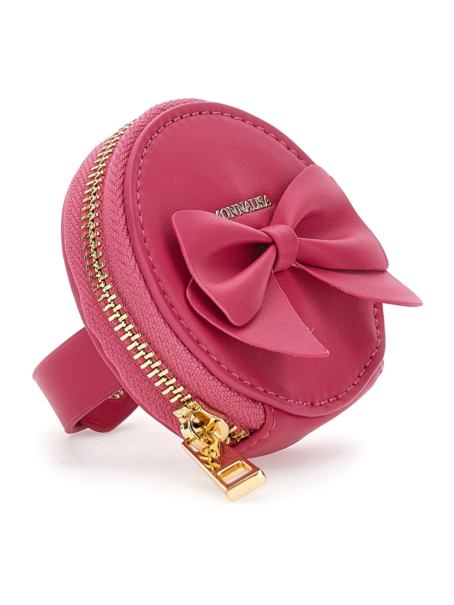 Bracelet purse in regenerated leather