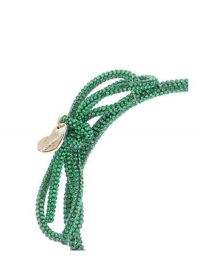 Cerchietto maglia in strass