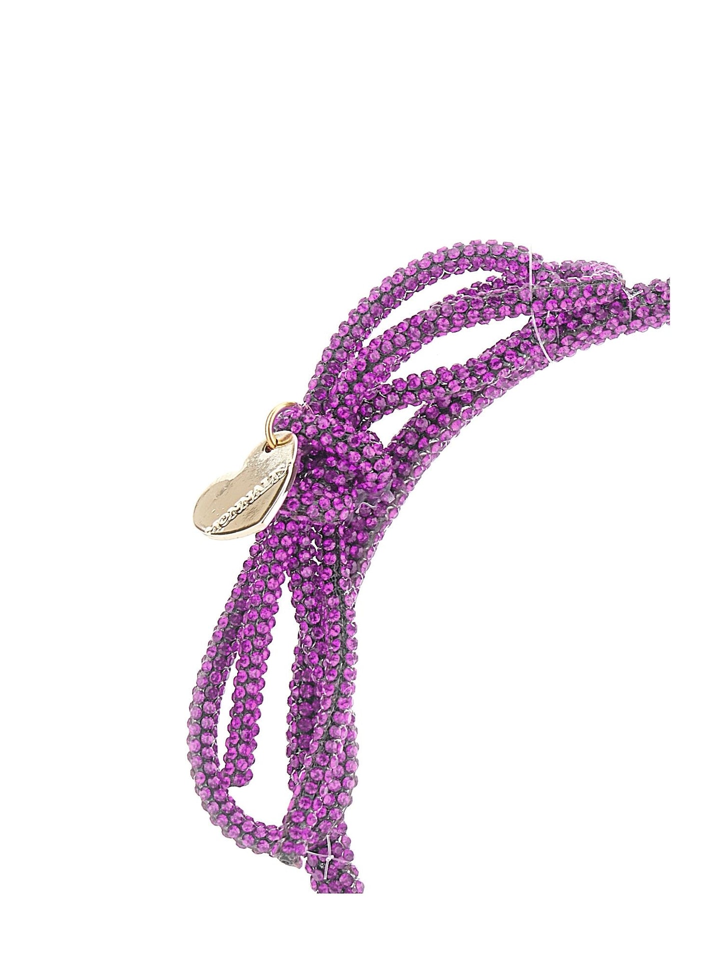 Cerchietto maglia in strass