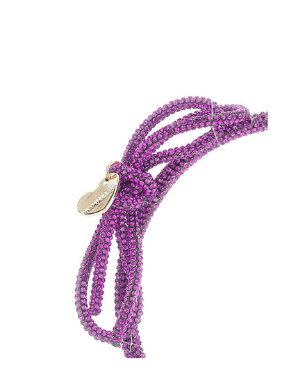 Cerchietto maglia in strass