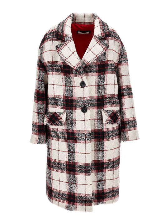 Scottish bouclé coat